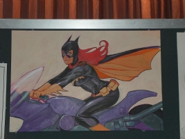 Phil Noto Batgirl 2009 Heroes Con Art Auction photo Comic Art